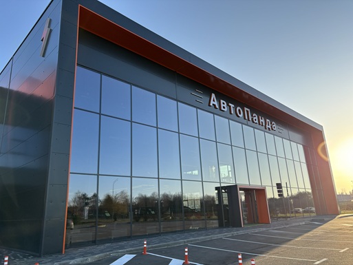 Автосалон из сэндвич-панелей Smartopan, Минская область